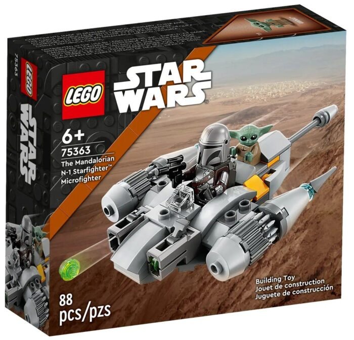 LEGO Star Wars - The Mandalorian N-1 Starfighter Microfighter - 75363 - Image 1
