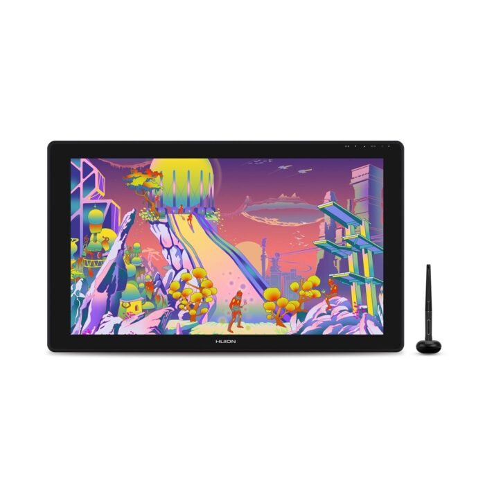 Графичен дисплей таблет HUION Kamvas 24 Plus GS2402, Тъмно сив - Image 1