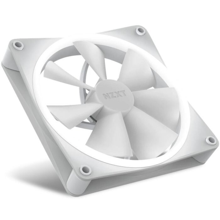 Вентилатор NZXT F140 RGB Бял - Image 5