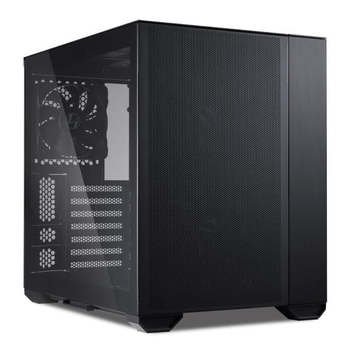 Кутия Lian Li O11 Air Mini Tower, Tempered Glass, Черна - Image 1