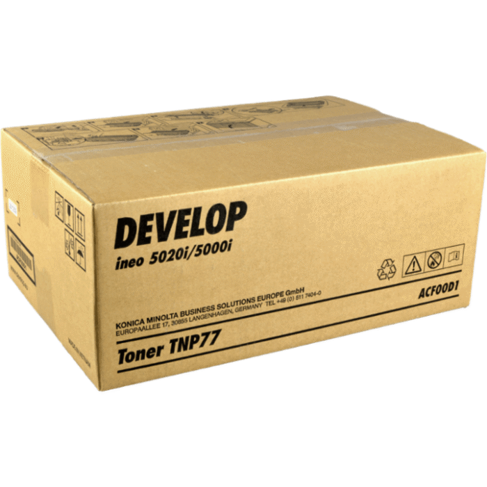 Тонер касета DEVELOP TNP77, ineo 5000i / 5020i, 20000 k., Черен - Image 1