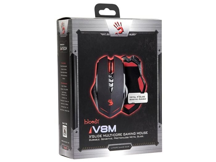 Геймърска мишка Bloody V8M, Оптична, Жична, USB - Image 5