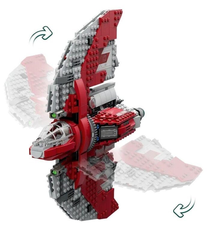 LEGO Star Wars - Ahsoka Tano's T-6 Jedi - 75362 - Image 4
