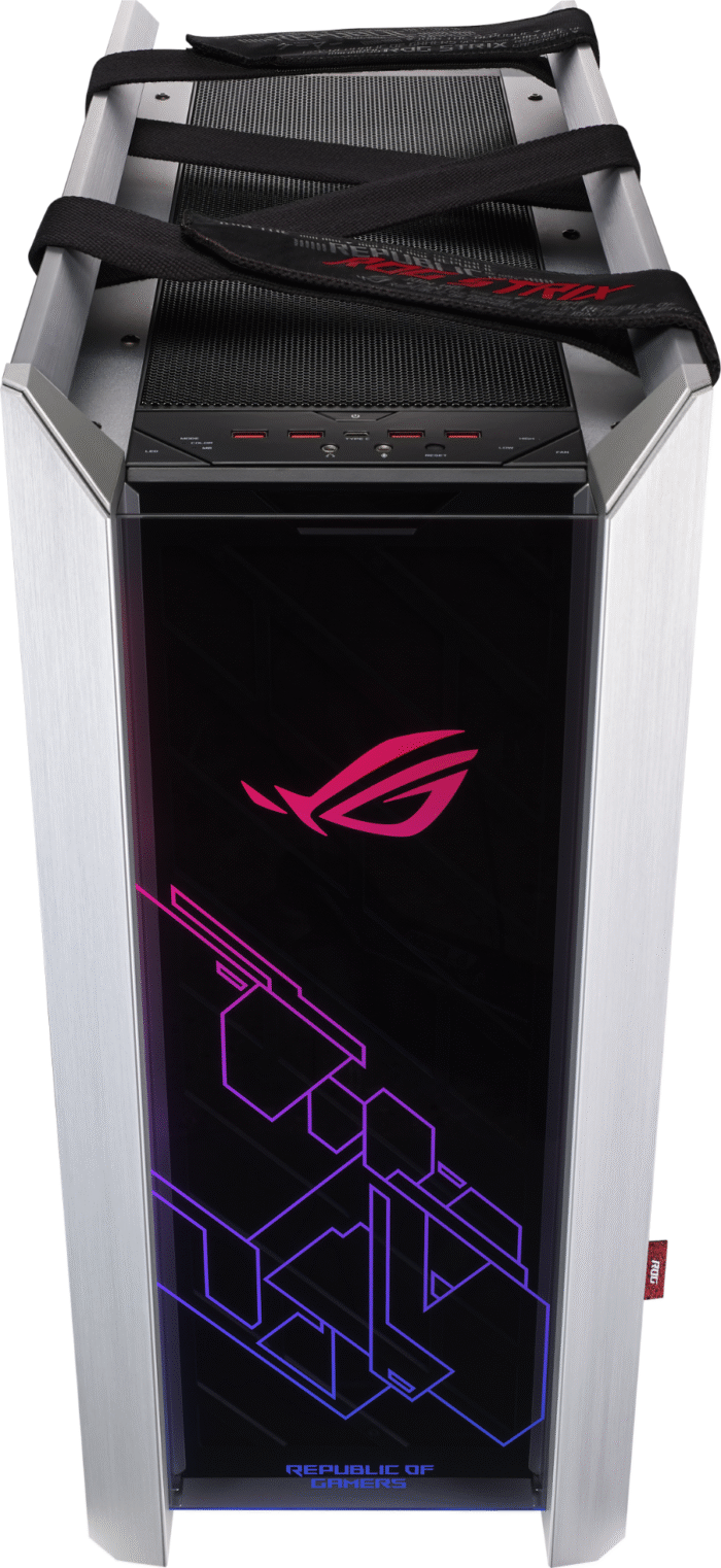 Кутия ASUS ROG Strix Helios White Edition, ATX/EATX, Mid Tower, Aura Sync RGB - Image 6