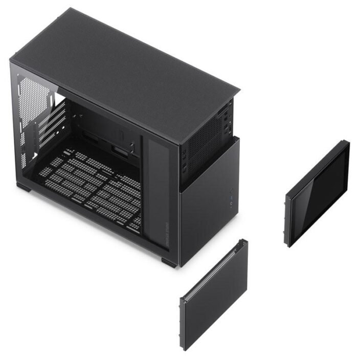 Кутия Jonsbo D31 Screen TG, mATX, Черна - Image 9