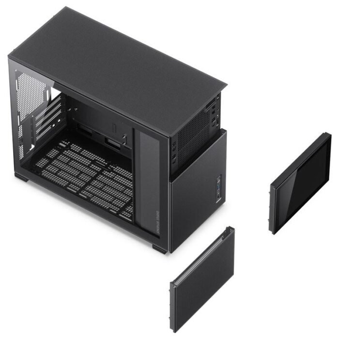 Кутия Jonsbo D31 Mesh Screen TG, mATX, Черен - Image 8