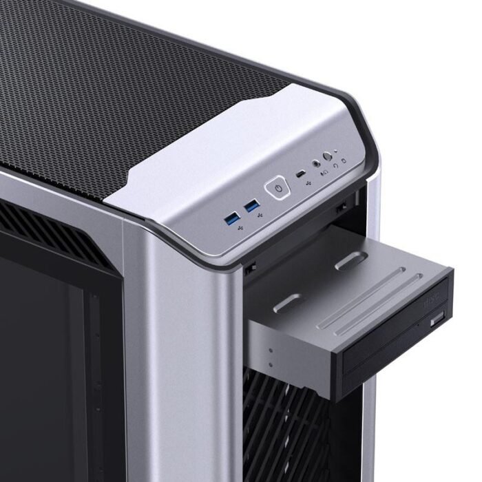 Кутия Jonsbo D500 TG, Full Tower, Сив - Image 4