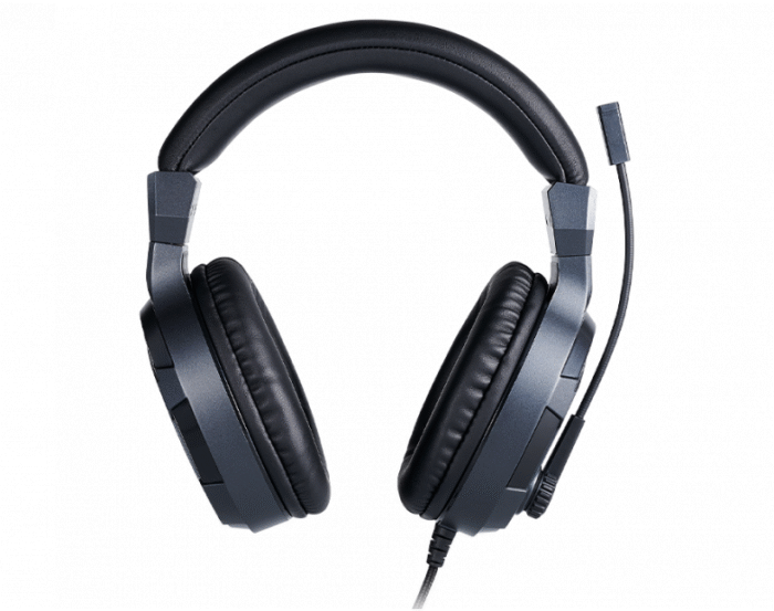 Геймърски слушалки Nacon Bigben PS4 Official Headset V3 Titanium, Микрофон, Сив - Image 2
