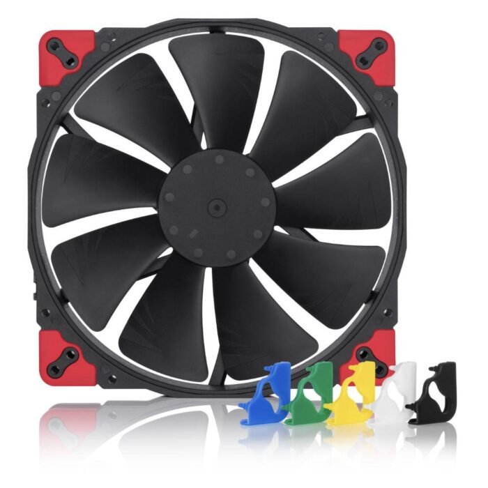 Вентилатор Noctua NF-A20 PWM chromax black swap 200x200x30mm - Image 1