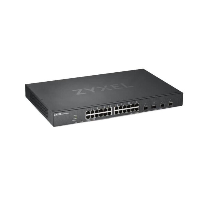 Суич ZYXEL XGS1930-28HP, 28 портов управляем L3, 24x Gigabit, 4x SFP+ порта, PoE ports - Image 1