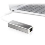 Мрежова карта j5Create JCE133G, Тип USB-C 3.1 Gen1, Gigabit Ethernet, Сив - Image 2