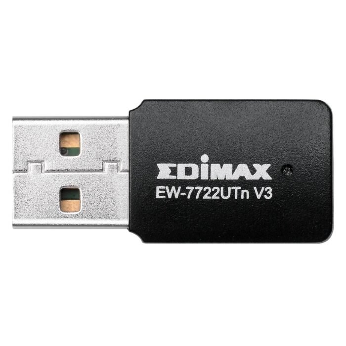 Безжичен мини адаптер EDIMAX EW-7722UTN V3, USB, Realtek, 2.4Ghz, 802.11n/g/b - Image 2