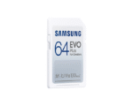 Карта памет Samsung EVO Plus, SD Card, 64GB, Бяла - Image 2
