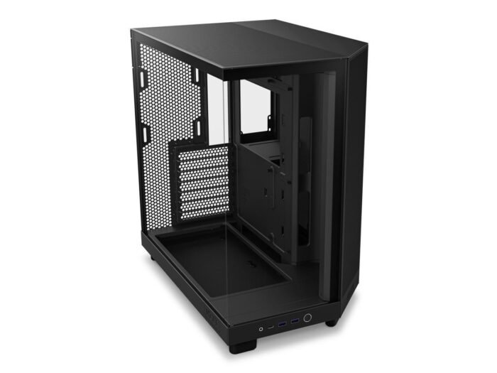 Кутия NZXT H6 Flow Matte Black - Middle Tower - Image 2