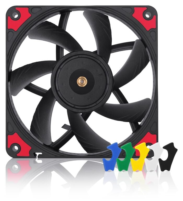 Вентилатор Noctua 120mm NF-A12x15 PWM chromax.black.swap - Image 1