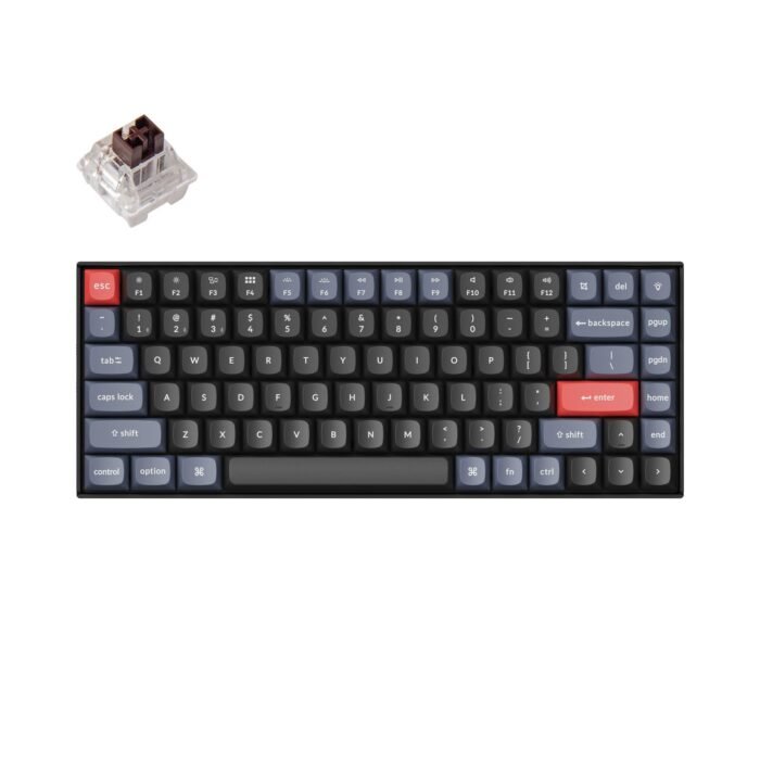 Геймърска механична клавиатура Keychron K2 Pro Hot-Swappable Keychron K Pro Mechanical Brown switch, RGB Backlight Plastic Frame - Image 1