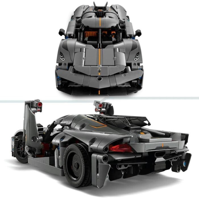 LEGO Technic - Koenigsegg Jesko Absolut Grey Hypercar, 42173 - Image 4