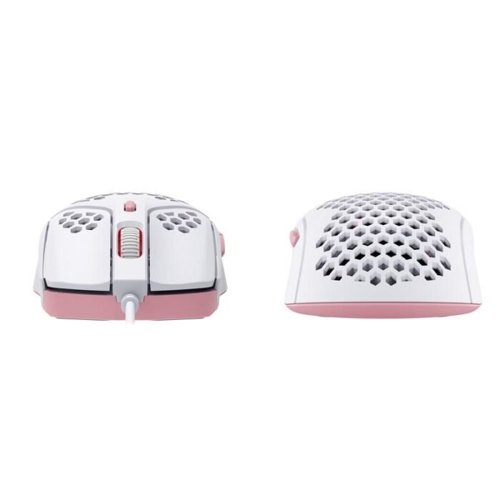 Геймърска мишка HyperX Pulsefire Haste, RGB, USB 2.0, Бял/Розов - Image 5
