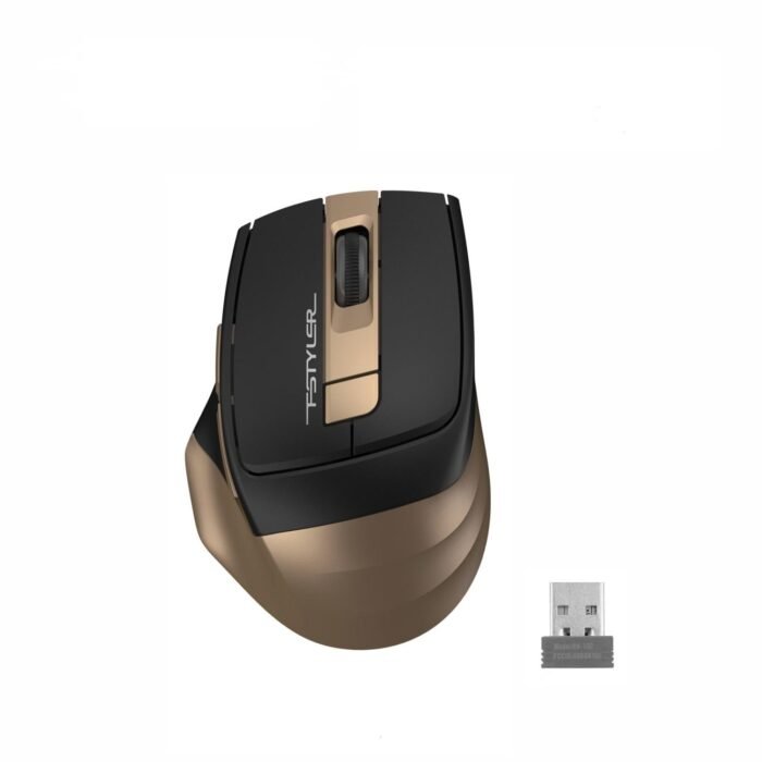 Безжична оптична мишка A4tech FG35 Fstyler, Бронз - Image 1
