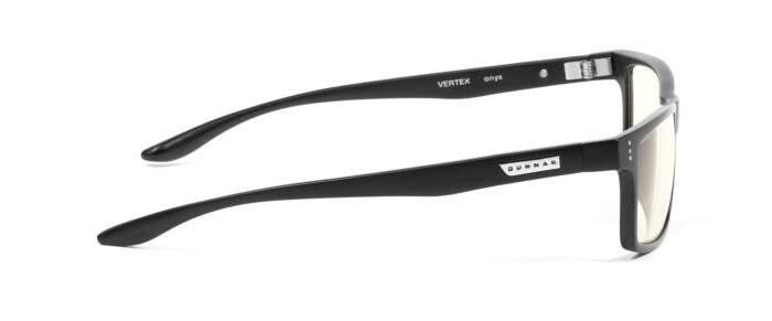 Компютърни очила GUNNAR Vertex Onyx, Clear Natural, Черен - Image 3