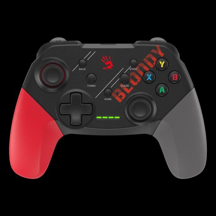 Геймърски контролер A4tech Bloody GPW50, Dual-mode жичен и безжичен, Червен - Image 2