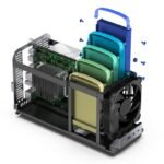 Кутия Jonsbo N1, ITX, Сива - Image 3