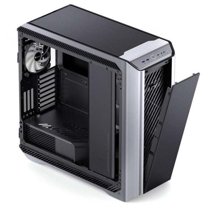 Кутия Jonsbo D500 TG, Full Tower, Сив - Image 7