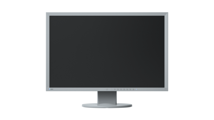 Монитор EIZO FlexScan EV2430, IPS, 24 inch, Wide, UXGA, DVI-D, DisplayPort, D-Sub, USB Hub, Сив - Image 1