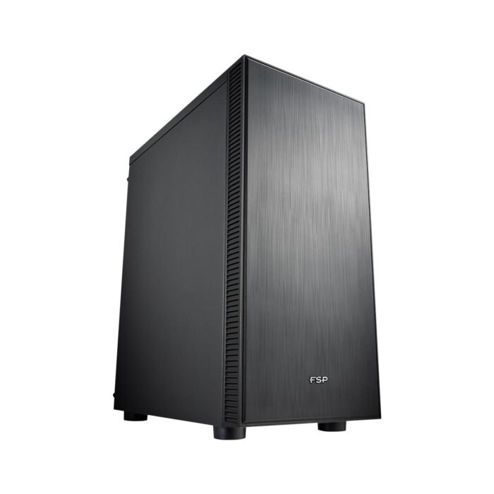 Кутия FSP CMT223S Silent ATX Mid Tower, Черна - Image 1