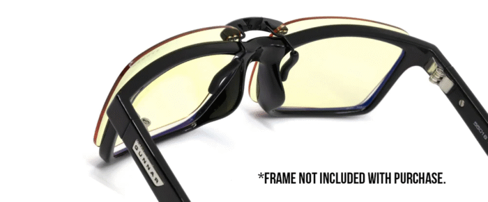 Лещи за очила Gunnar Clip On - Amber Onyx - Image 4