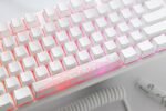 Геймърскa механична клавиатура Ducky One 3 Pure White Full Size Hotswap Cherry MX Blue, RGB, PBT Keycaps - Image 2