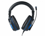 Геймърски слушалки Nacon Bigben PS4 Official Headset V3, Микрофон, Черен/Син - Image 2