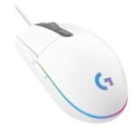Геймърска мишка Logitech G102 LightSync, RGB, Оптична, Жична, USB, Бяла - Image 3