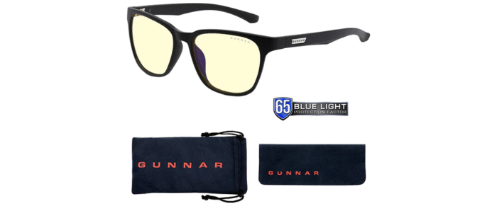 Компютърни очила GUNNAR Berkeley Onyx Amber, Черен - Image 4