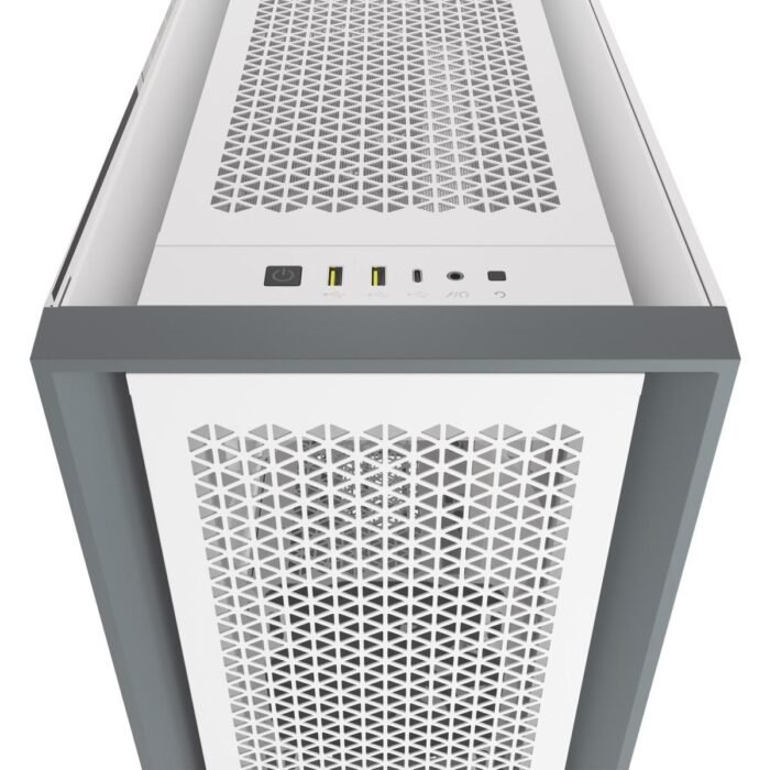 Кутия Corsair 5000D Airflow Mid Tower, Tempered Glass, Бяла - Image 5