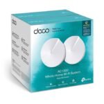 Безжичен рутер TP-Link Deco M5, AC1300, 2.4/5 GHz, 400 -  867 Mbps, Gigabit, (2-pack) - Image 4