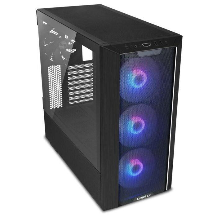 Кутия Lian-Li LANCOOL III RGB Mid-Tower, Tempered Glass, Черна - Image 2