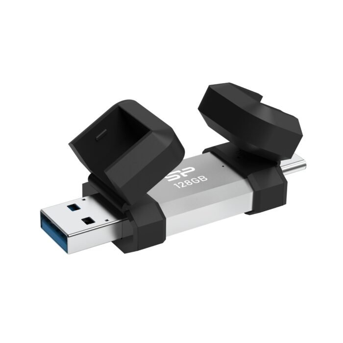 USB памет Silicon Power Mobile C51 128GB USB-A и USB Type-C (USB 3.2 Gen 1) - Image 3