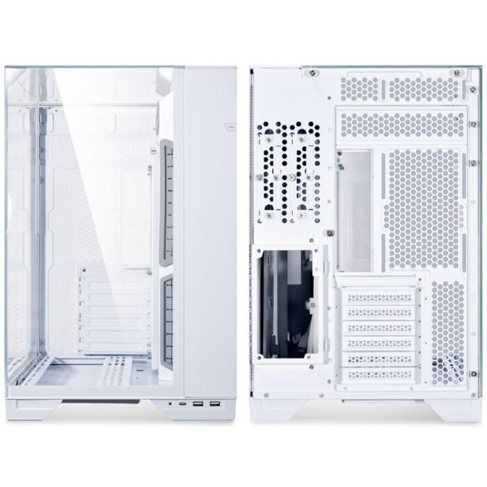 Кутия Lian Li O11 Vision Mid-Tower, Tempered Glass, Бял - Image 7