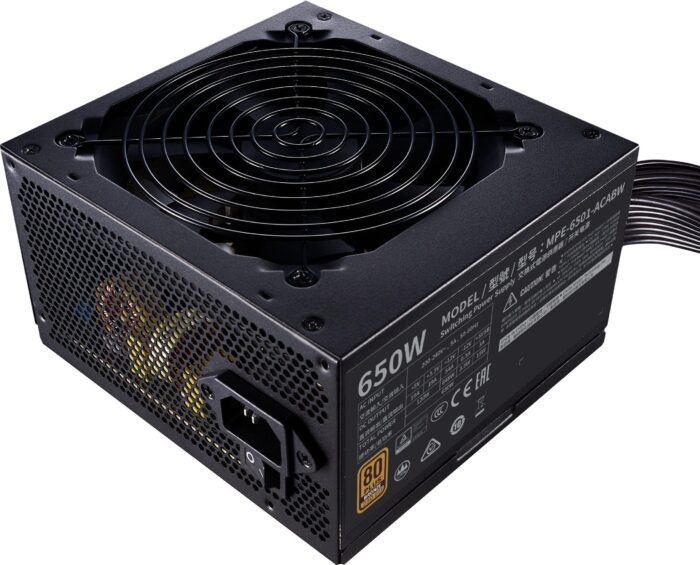 Захранващ блок Cooler Master MWE 650 Bronze V2 - Image 6