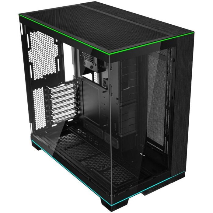 Кутия Lian Li PC-O11 Dynamic EVO RGB Mid-Tower, TG, Черна - Image 2