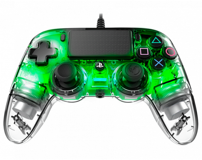 Жичен геймпад Nacon Wired Illuminated Compact Controller Green, Зелен - Image 2