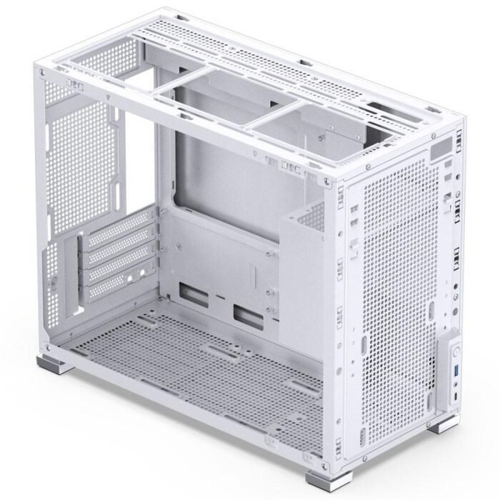 Кутия Jonsbo D31 Mesh Screen TG, mATX, Бял - Image 8