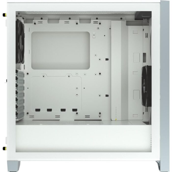 Кутия Corsair 4000D Airflow Mid Tower, Tempered Glass, Бяла - Image 3