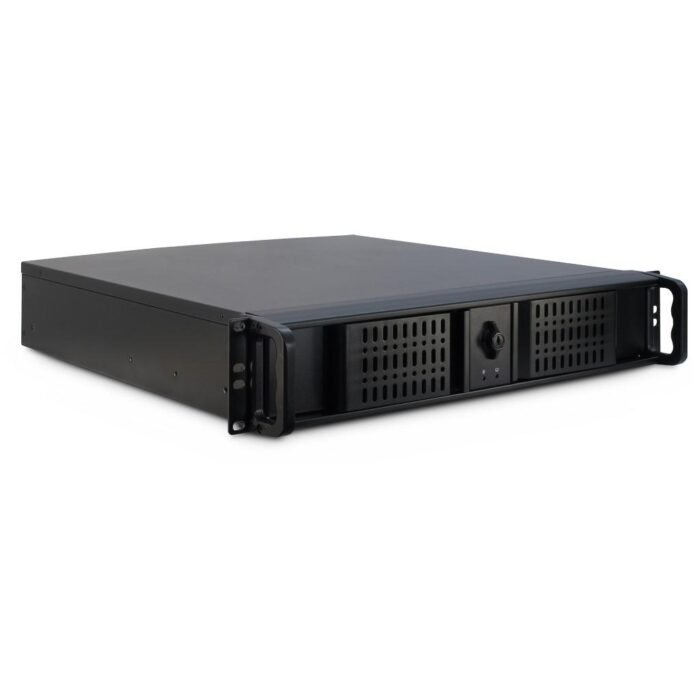 Кутия за сървър InterTech IPC 2U 2098-SK - Classic 19" Rack, Mini ITX, μATX - Image 1