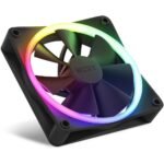 Комплект вентилатори NZXT F120 RGB Black 3 броя и NZXT RGB контролер - Image 2