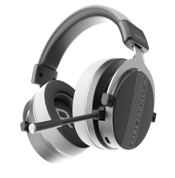 Геймърски безжични слушалки Dark Project Vexo Wireless - Gray - Image 1