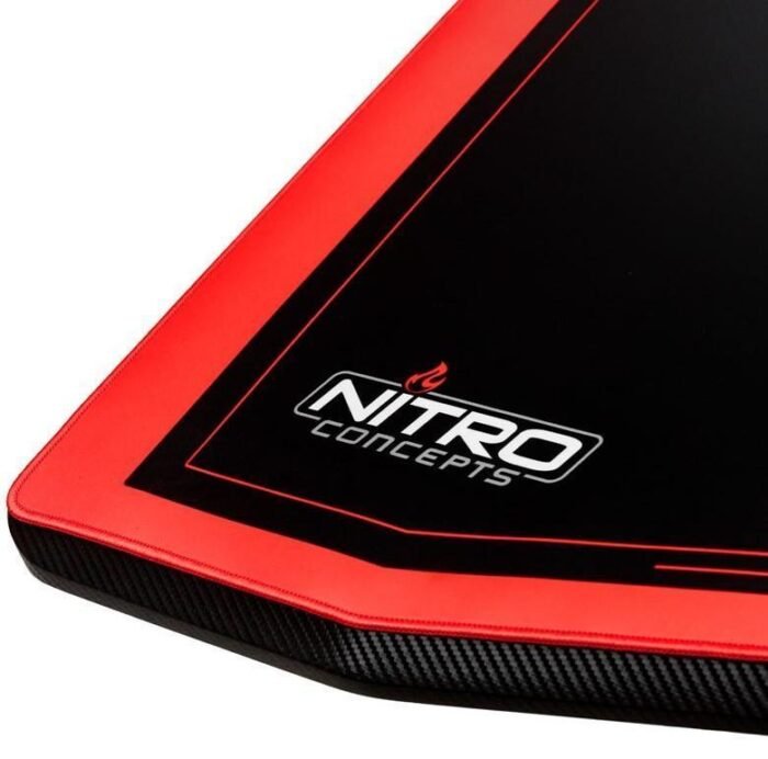 Геймърско бюро Nitro Concepts D16E, Carbon Red, Електрическо управление на височина - Image 10