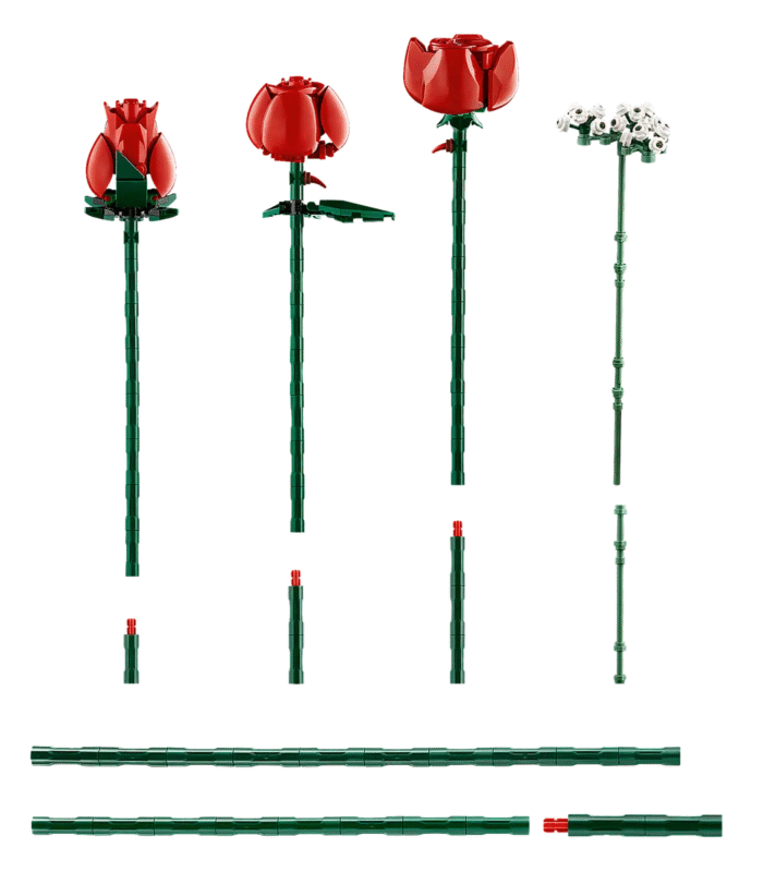 LEGO Botanical - Bouquet of Roses, 10328 - Image 4