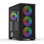 Кутия ZALMAN Z10 PLUS, Tempered Glass, RGB Mid-Tower, Черна - Image 2
